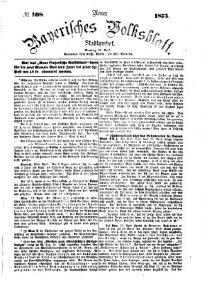 Neues bayerisches Volksblatt Montag 21. April 1873