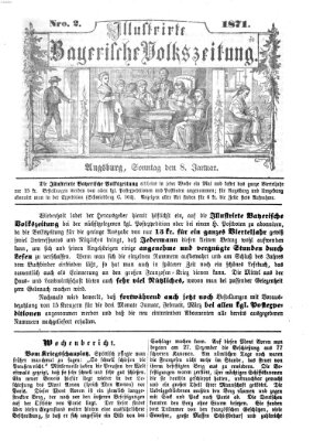 Illustrirte bayerische Volkszeitung Sonntag 8. Januar 1871