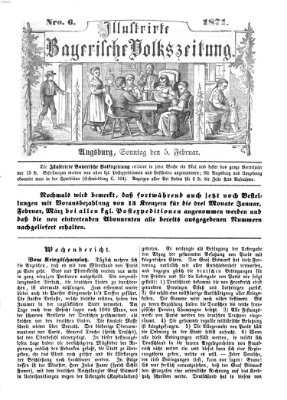 Illustrirte bayerische Volkszeitung Sonntag 5. Februar 1871