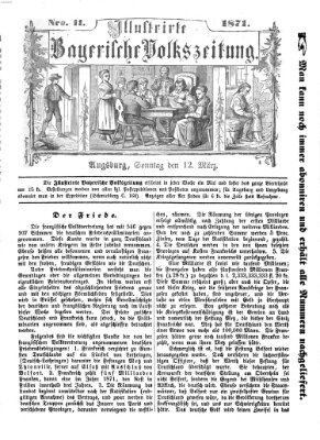 Illustrirte bayerische Volkszeitung Sonntag 12. März 1871