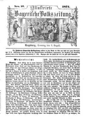 Illustrirte bayerische Volkszeitung Sonntag 6. August 1871