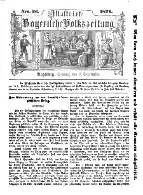 Illustrirte bayerische Volkszeitung Sonntag 3. September 1871