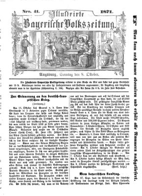Illustrirte bayerische Volkszeitung Sonntag 8. Oktober 1871