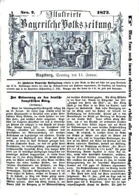 Illustrirte bayerische Volkszeitung Sonntag 14. Januar 1872