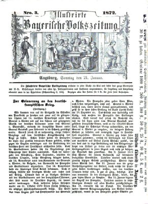 Illustrirte bayerische Volkszeitung Sonntag 21. Januar 1872