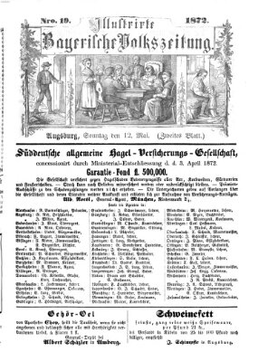 Illustrirte bayerische Volkszeitung Sonntag 12. Mai 1872