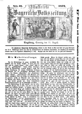 Illustrirte bayerische Volkszeitung Sonntag 11. August 1872
