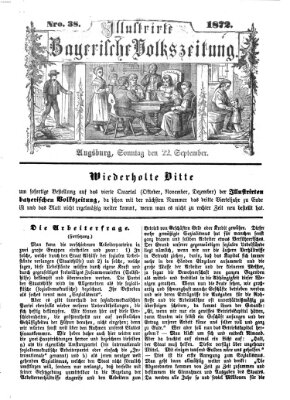 Illustrirte bayerische Volkszeitung Sonntag 22. September 1872