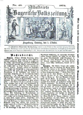 Illustrirte bayerische Volkszeitung Sonntag 5. Oktober 1873