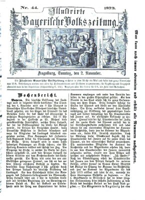 Illustrirte bayerische Volkszeitung Sonntag 2. November 1873