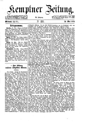 Kemptner Zeitung Mittwoch 24. Mai 1871