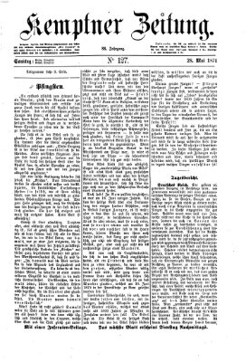 Kemptner Zeitung Sonntag 28. Mai 1871