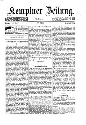 Kemptner Zeitung Freitag 2. Juni 1871