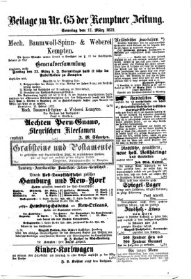 Kemptner Zeitung Sonntag 17. März 1872