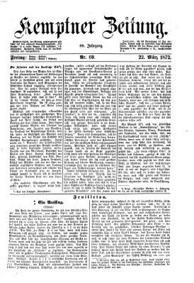 Kemptner Zeitung Freitag 22. März 1872