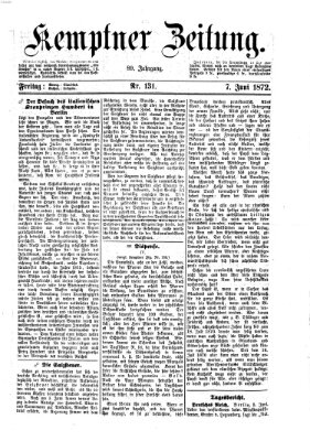 Kemptner Zeitung Freitag 7. Juni 1872