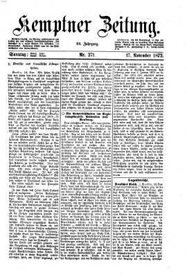 Kemptner Zeitung Sonntag 17. November 1872