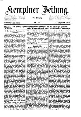 Kemptner Zeitung Dienstag 17. Dezember 1872