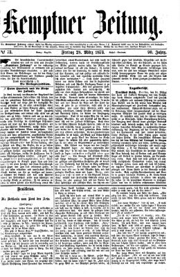 Kemptner Zeitung Freitag 28. März 1873