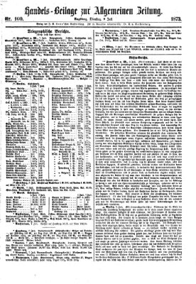 Allgemeine Zeitung. Handelsbeilage (Allgemeine Zeitung) Dienstag 8. Juli 1873