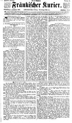 Fränkischer Kurier Dienstag 3. Januar 1871