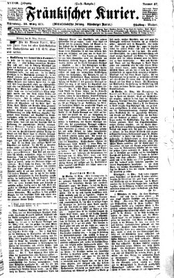 Fränkischer Kurier Dienstag 28. März 1871