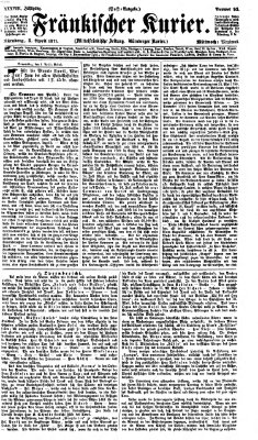 Fränkischer Kurier Mittwoch 5. April 1871