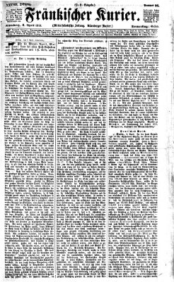 Fränkischer Kurier Donnerstag 6. April 1871