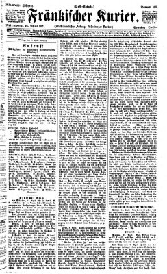 Fränkischer Kurier Sonntag 16. April 1871