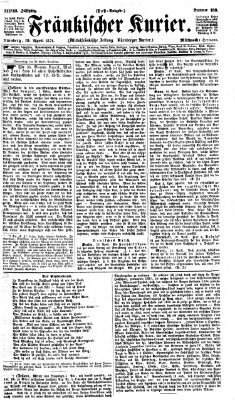 Fränkischer Kurier Mittwoch 19. April 1871