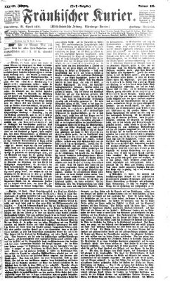 Fränkischer Kurier Freitag 21. April 1871