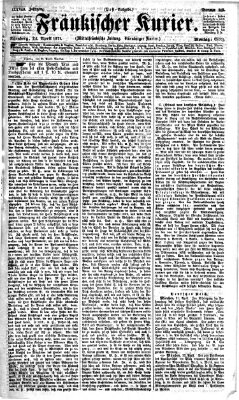 Fränkischer Kurier Montag 24. April 1871