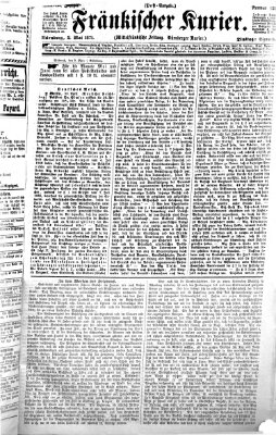 Fränkischer Kurier Dienstag 2. Mai 1871