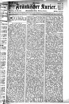 Fränkischer Kurier Freitag 12. Mai 1871