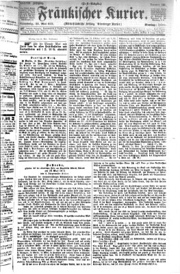 Fränkischer Kurier Montag 22. Mai 1871