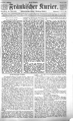Fränkischer Kurier Sonntag 18. Juni 1871
