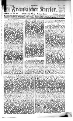 Fränkischer Kurier Sonntag 16. Juli 1871