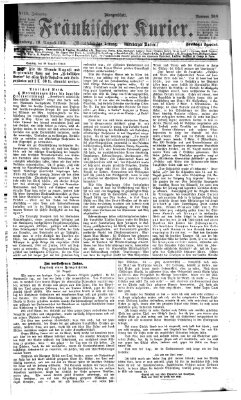 Fränkischer Kurier Freitag 18. August 1871