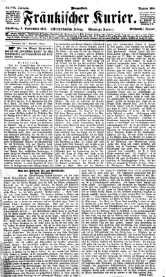 Fränkischer Kurier Mittwoch 6. September 1871