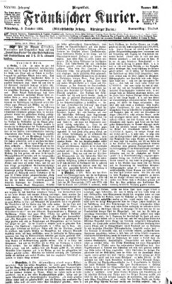 Fränkischer Kurier Donnerstag 5. Oktober 1871