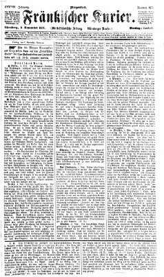 Fränkischer Kurier Montag 6. November 1871