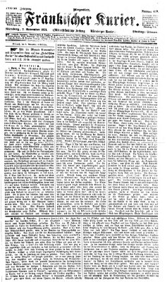 Fränkischer Kurier Dienstag 7. November 1871