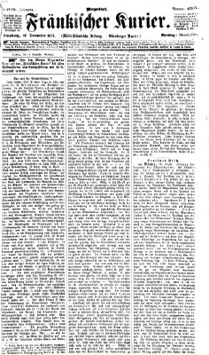 Fränkischer Kurier Montag 18. Dezember 1871