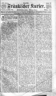 Fränkischer Kurier Dienstag 19. März 1872