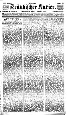 Fränkischer Kurier Dienstag 2. April 1872