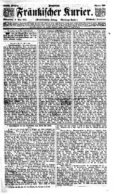 Fränkischer Kurier Mittwoch 8. Mai 1872