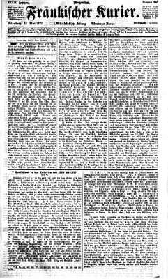 Fränkischer Kurier Mittwoch 15. Mai 1872