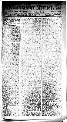 Fränkischer Kurier Mittwoch 29. Januar 1873