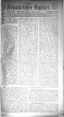 Fränkischer Kurier Donnerstag 6. Februar 1873