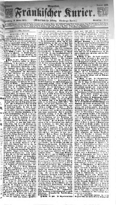 Fränkischer Kurier Sonntag 2. März 1873